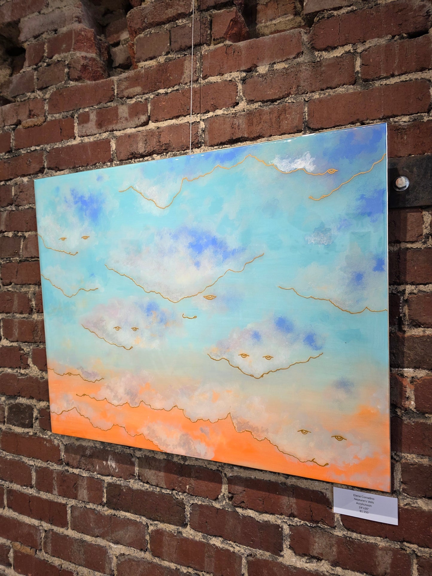 "Neptune's Veils" by Elena Corradino