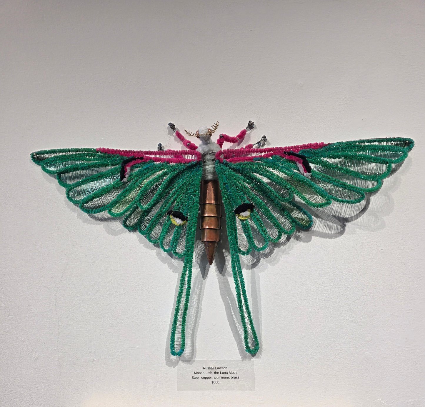 "Moona Loth, The Luna Moth" by Russell Lawson