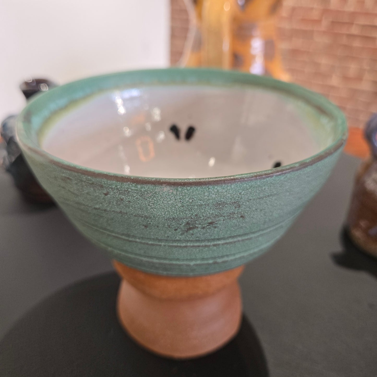 "Green Apple Bowl" by Rack Cross