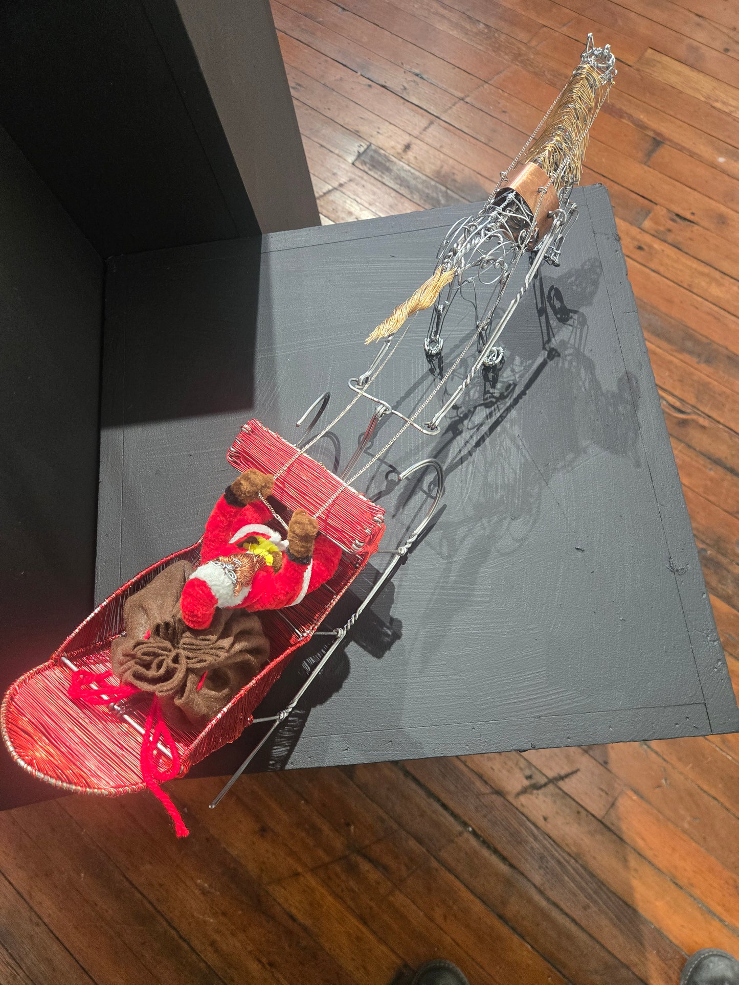 "Santa's Sleigh Ride" by Russell Lawson