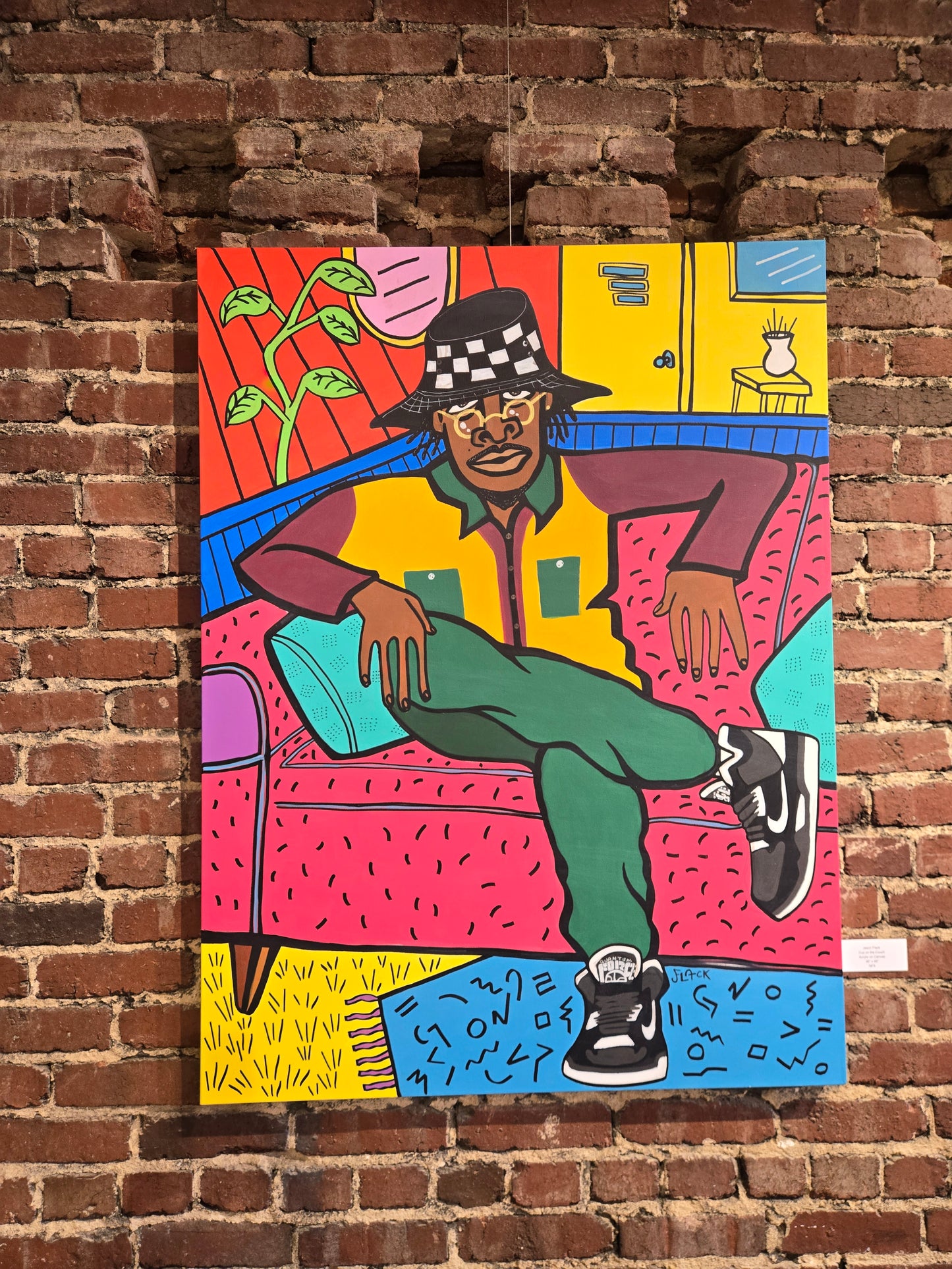 "Cuz on the couch" by Jason Flack
