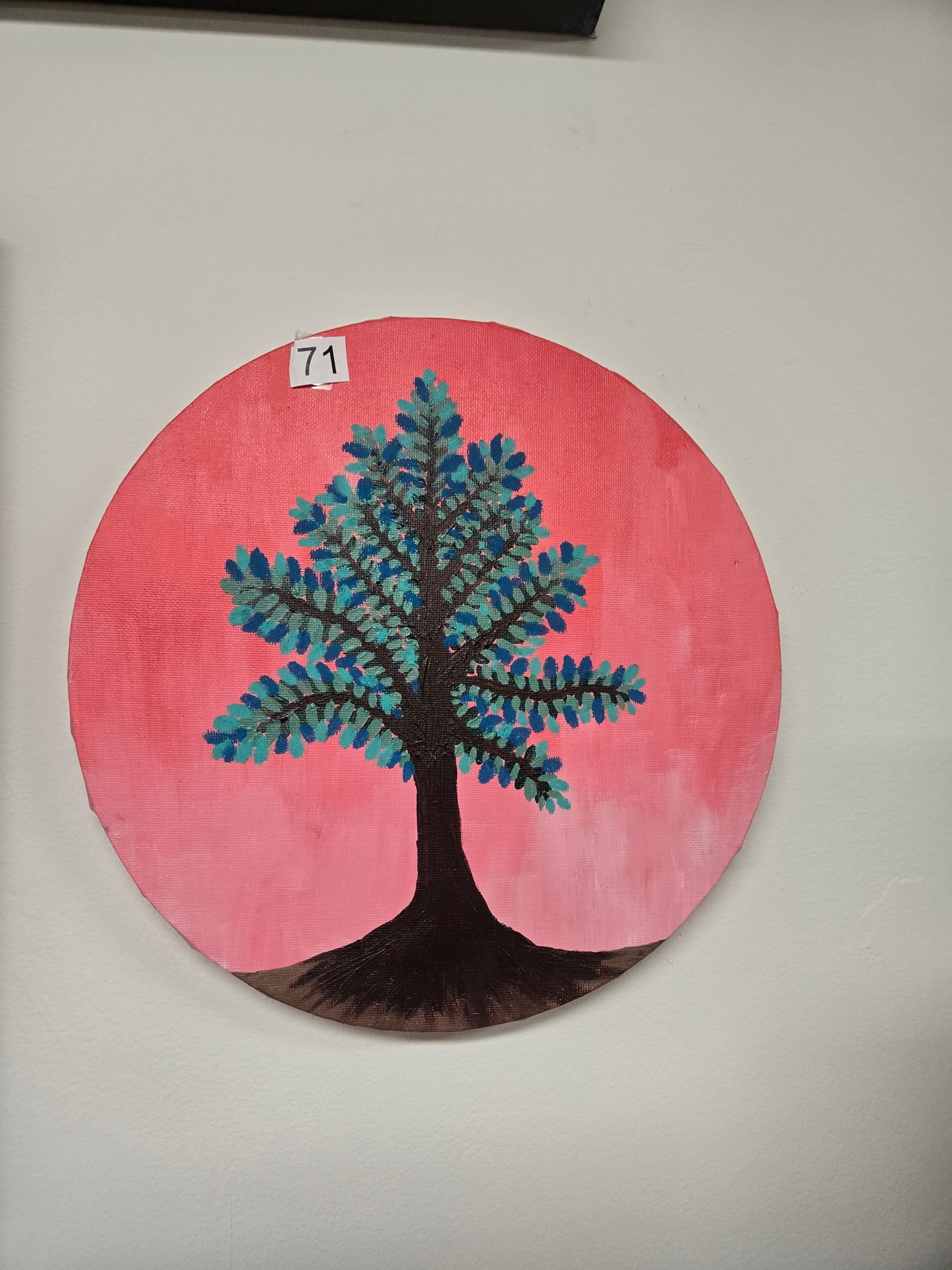 "Red tree" by Sarah & Lyra Lowe
