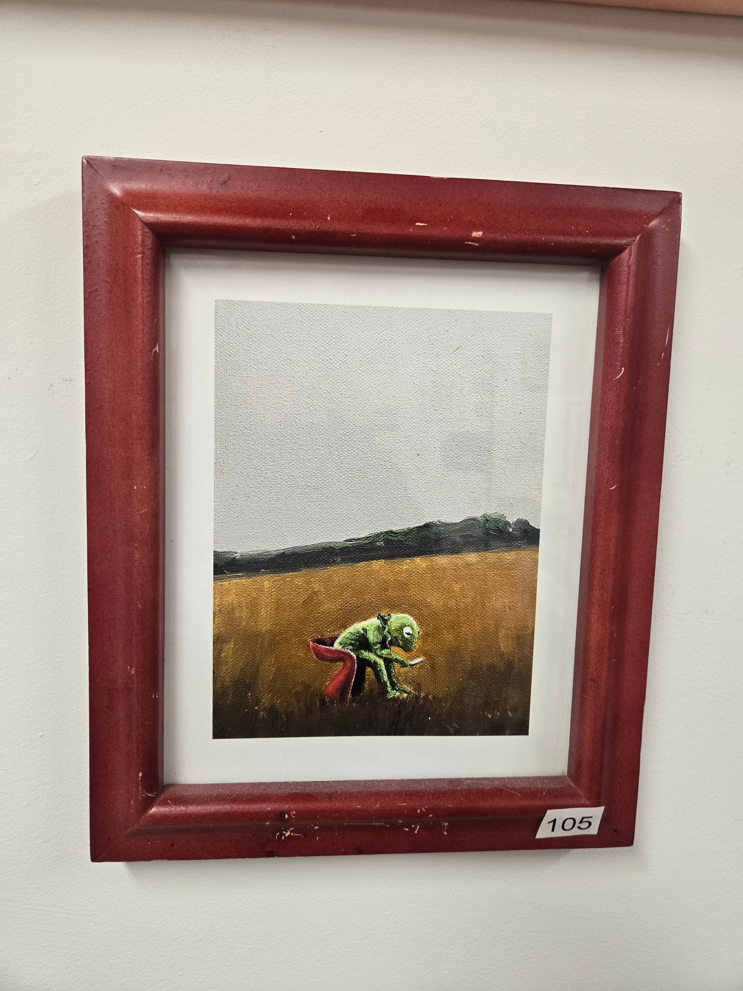 "I just really didn't think it was going to be like this" art print by Mars Black