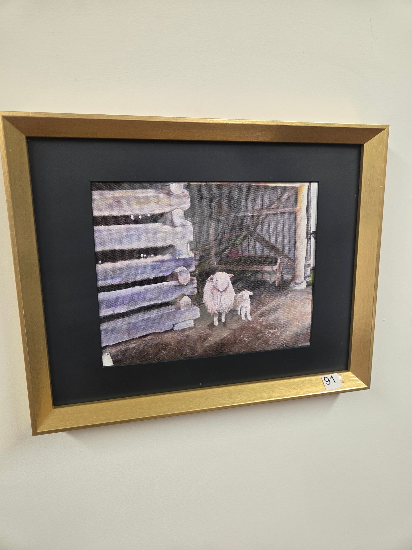 "Sheeps for shear" by Diana Lynn Tucker