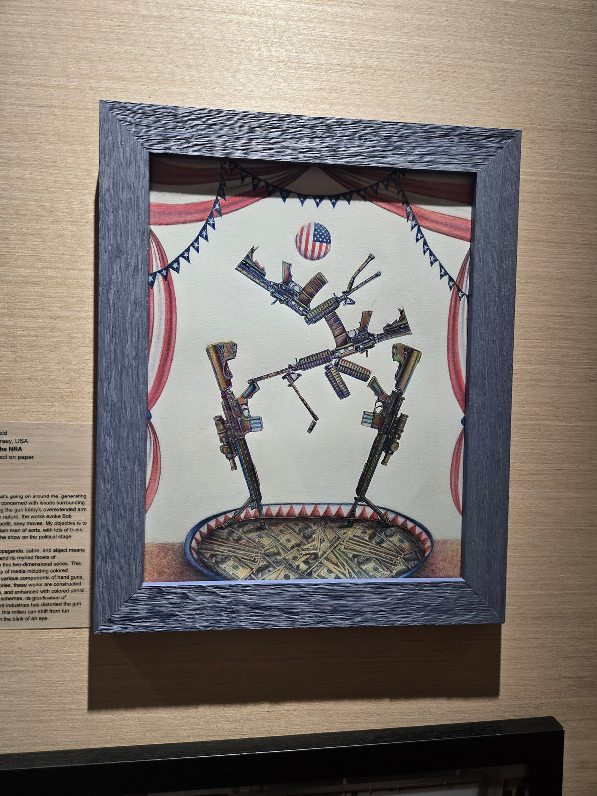 "Circus Time With the NRA" by Joan Sonnenfeld