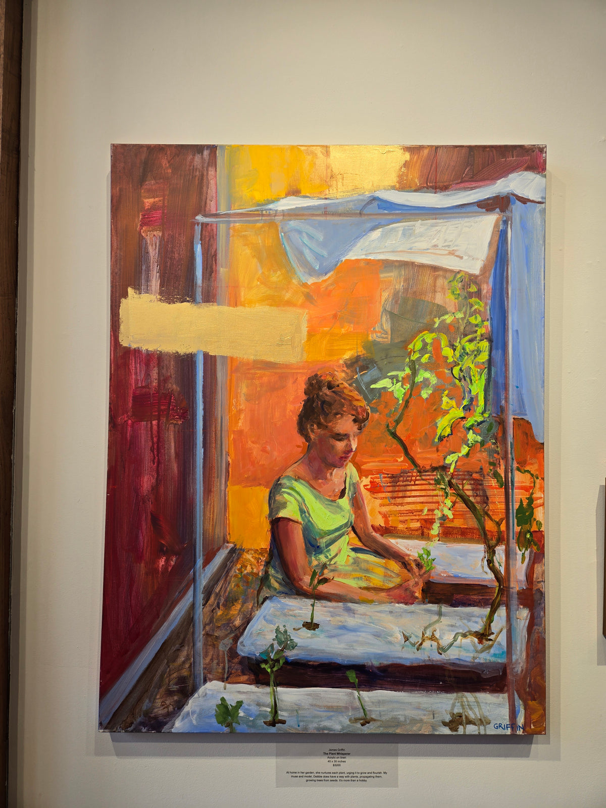 "The plant whisperer" by James Griffin