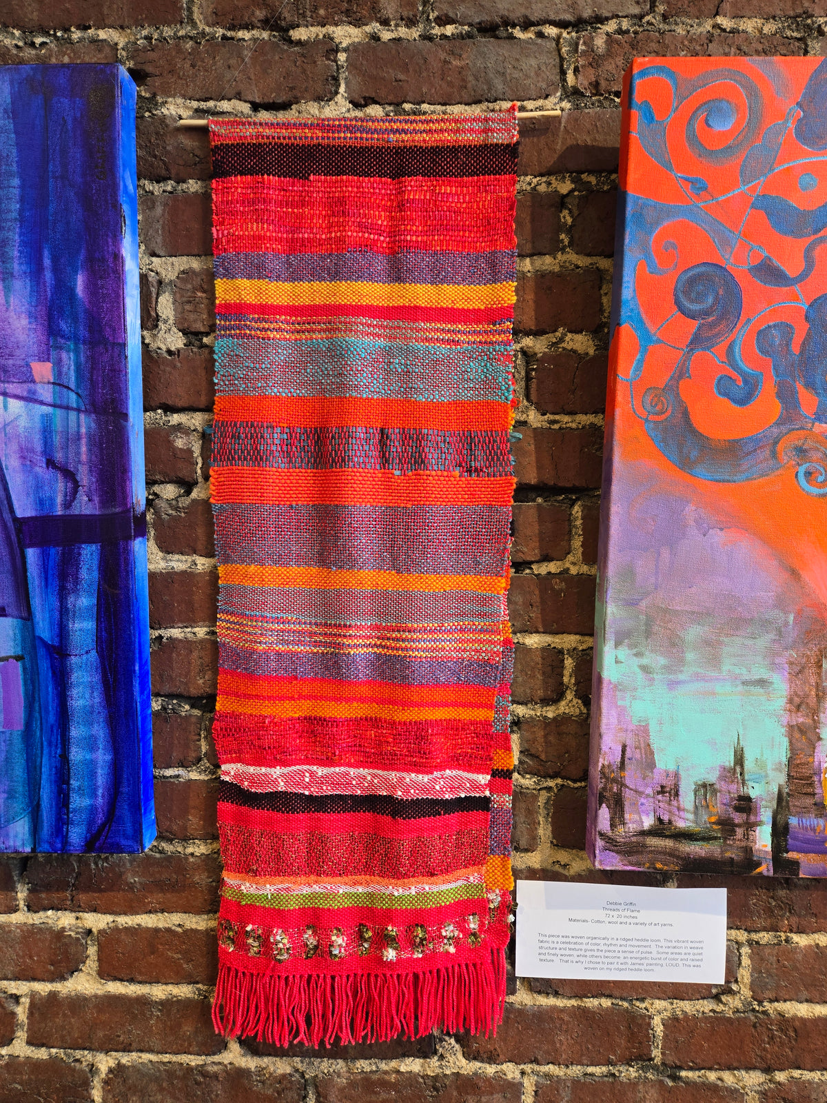 "Threads of Flame" by Debbie Griffin
