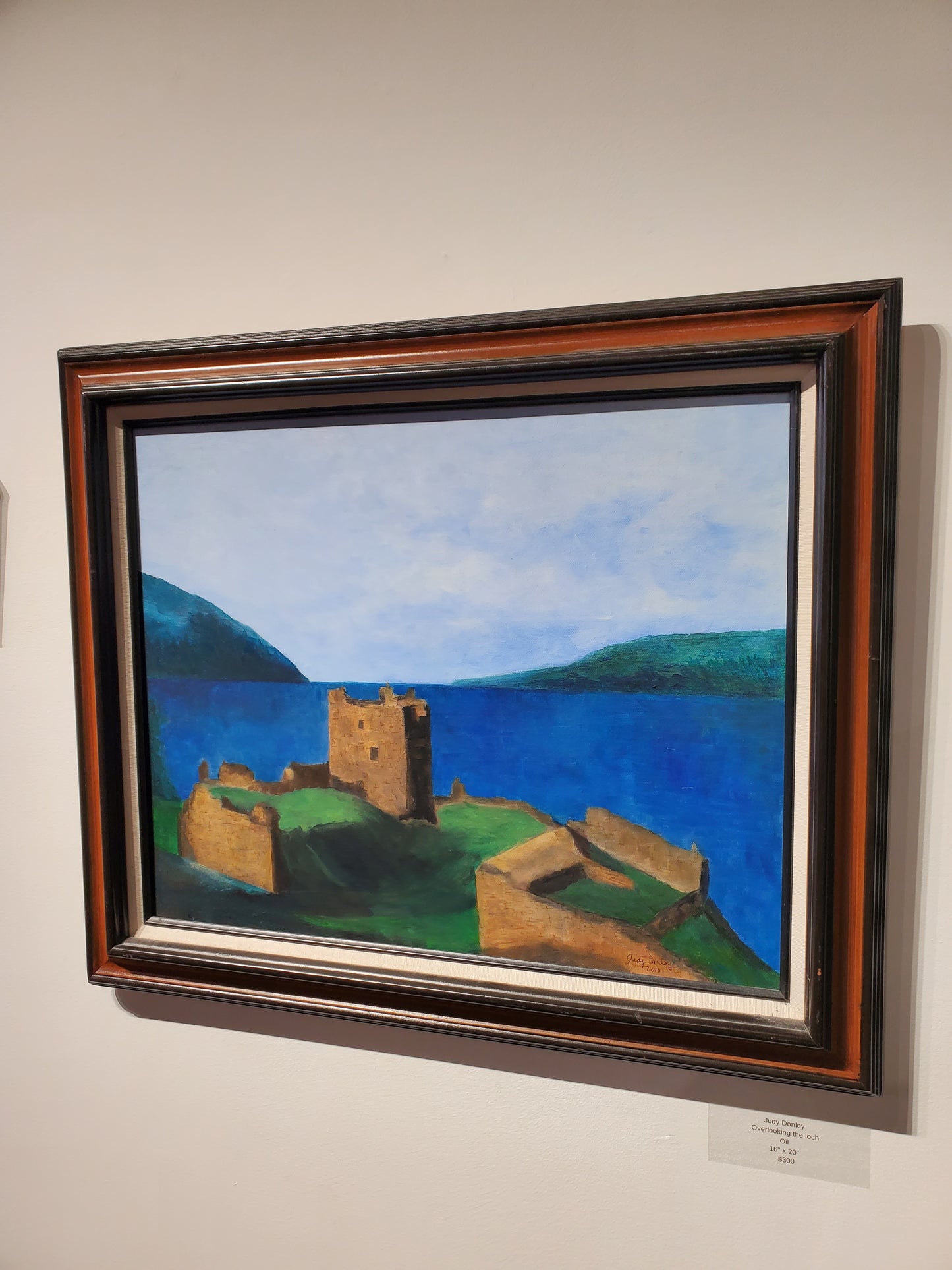 "Overlooking the Loch" by Judy Donley