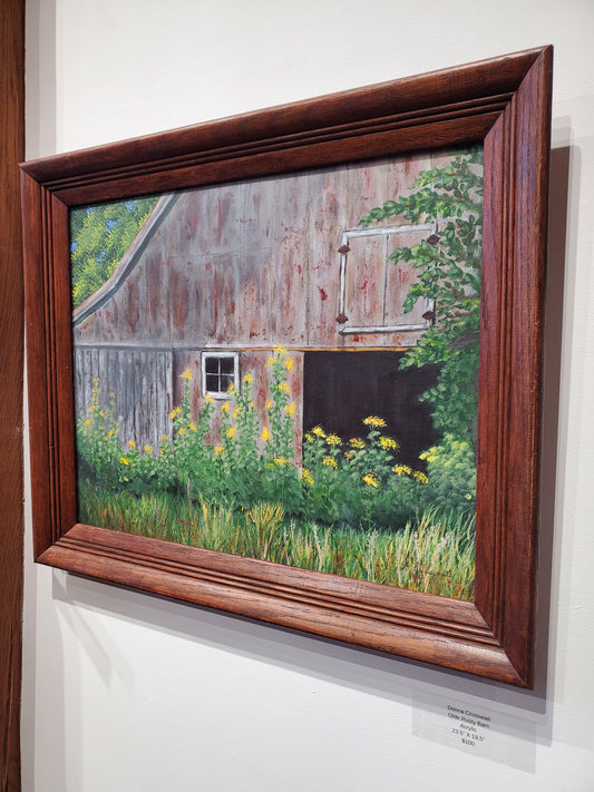 "Olde Rusty Barn" by Donna Crosswait