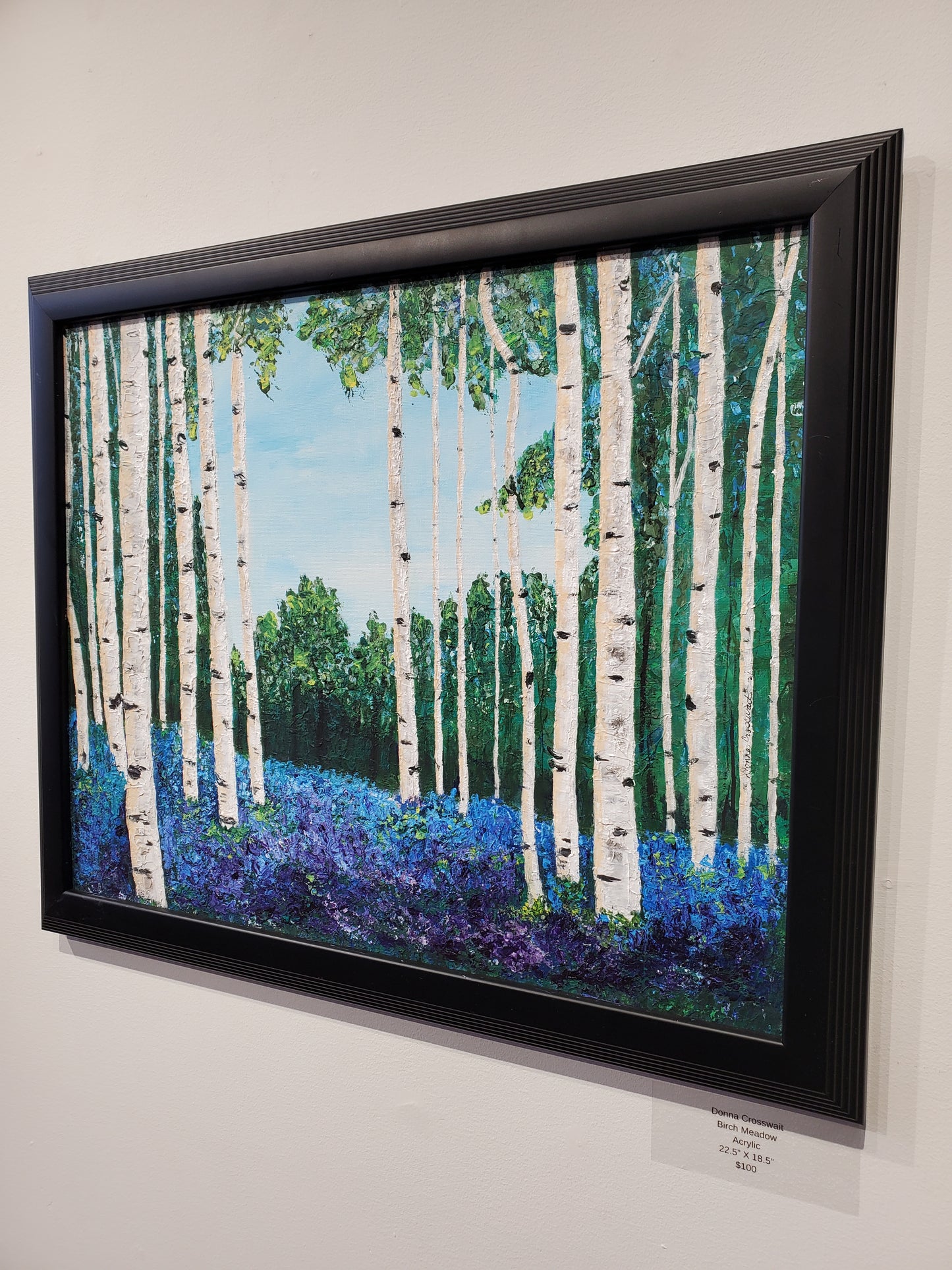 "Birch Meadow" by Donna Crosswait