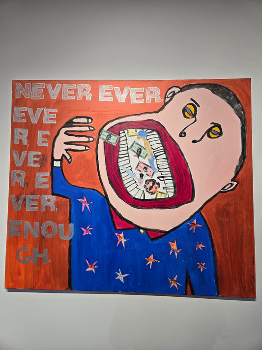 "Greedy pigs" by Steve Denton