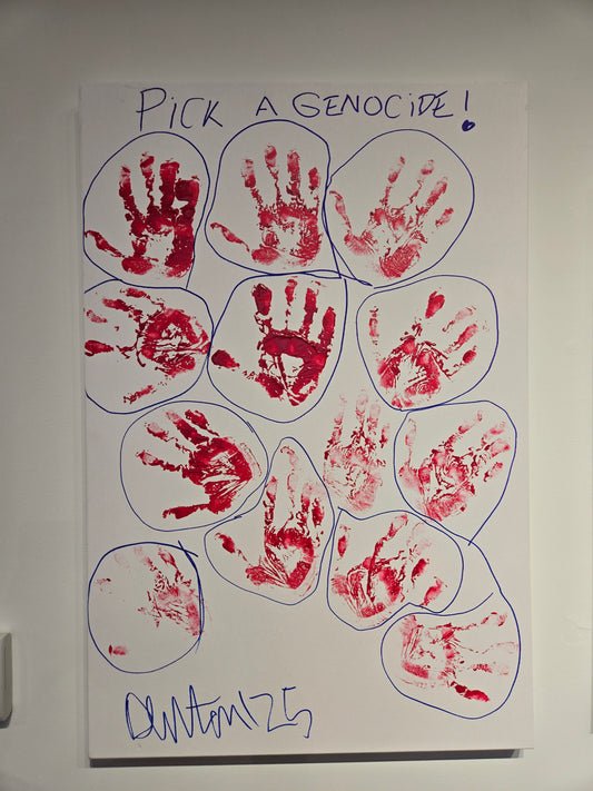 "Pick a genocide" by Steve Denton