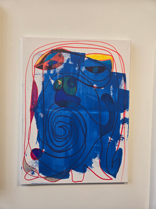 "Blue lady" Steve Denton