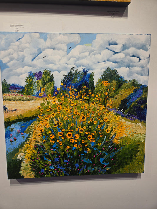 "Summer's Wild Sunflowers" by Beverly Thomas Jenkins