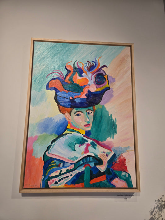 "Femme Avec Un Chapeu De Plumes" by Beverly Thomas Jenkins