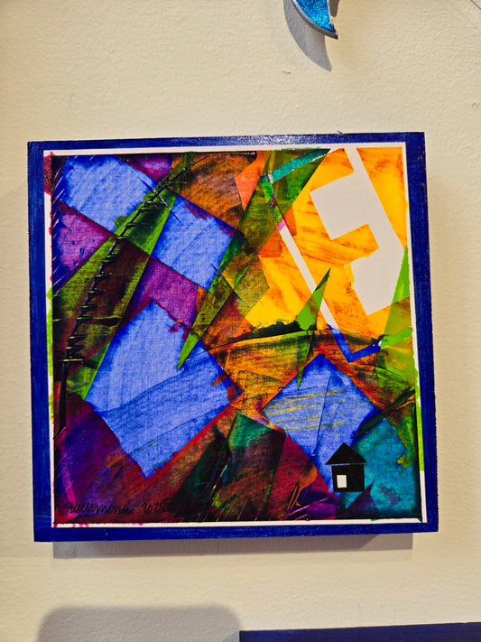 "My Home Is Many Colors #1"  by Susan Lachmann