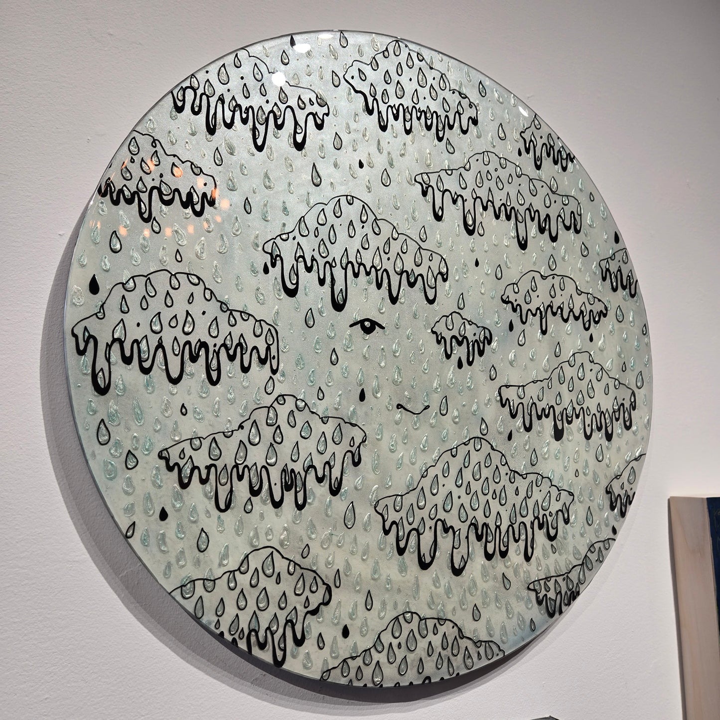 "Paradise Downpour"  by Elena Corradino