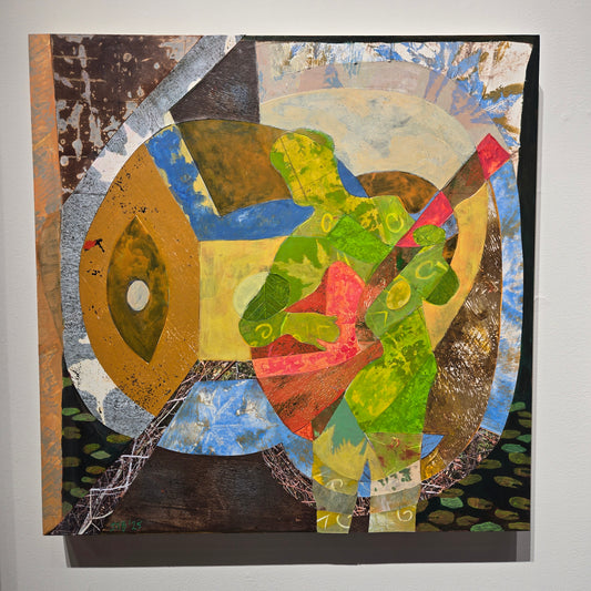 "Guitar Player"  by Jane Broderick