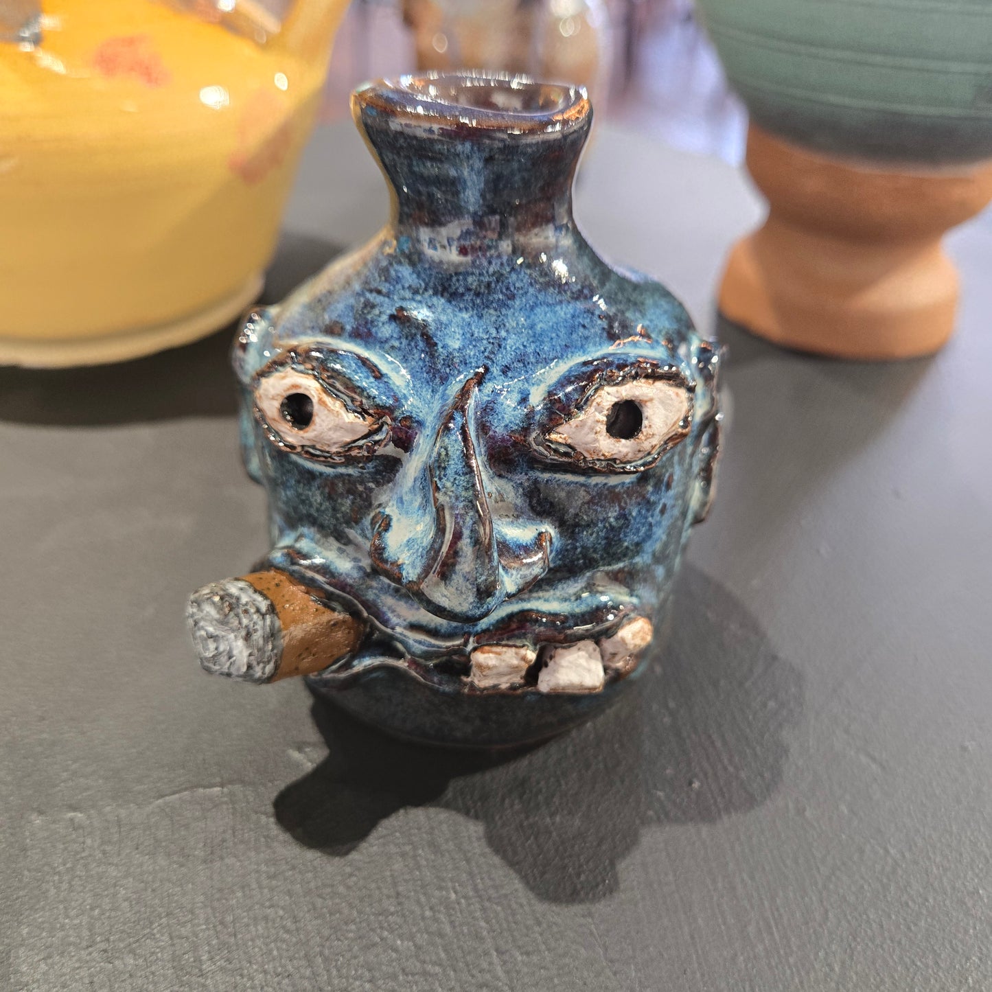 "Face Jug #17" by Rack Cross