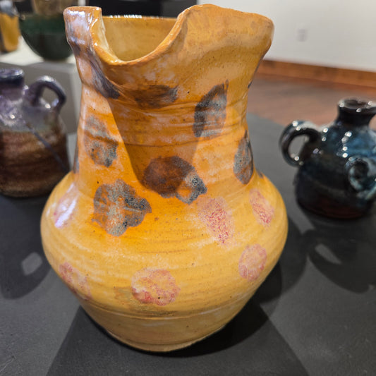 "Rustic Trout Glaze Pitcher" by Rack Cross