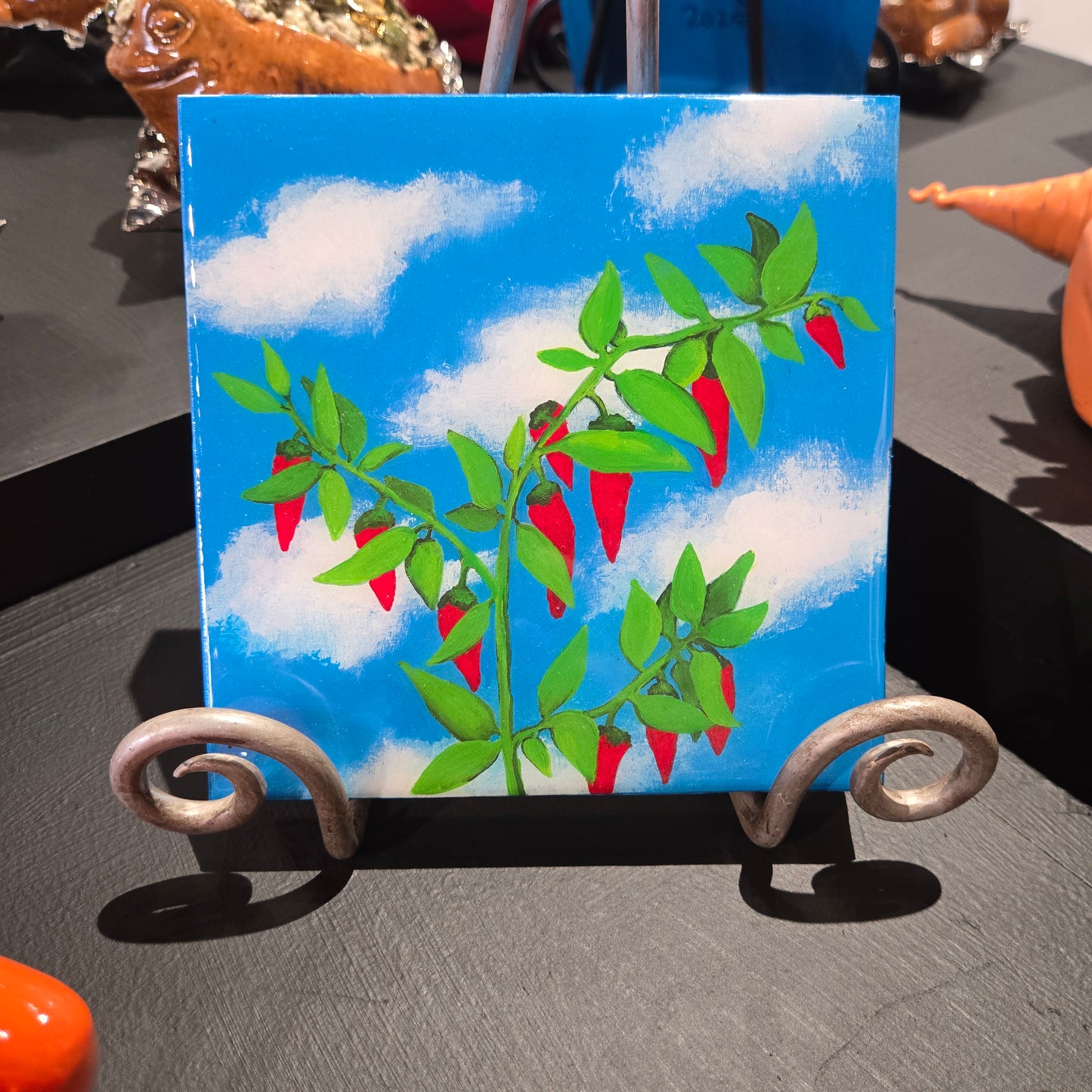 "PepperAnne the Hot Pepper Toad" by Kalliope Yvonne