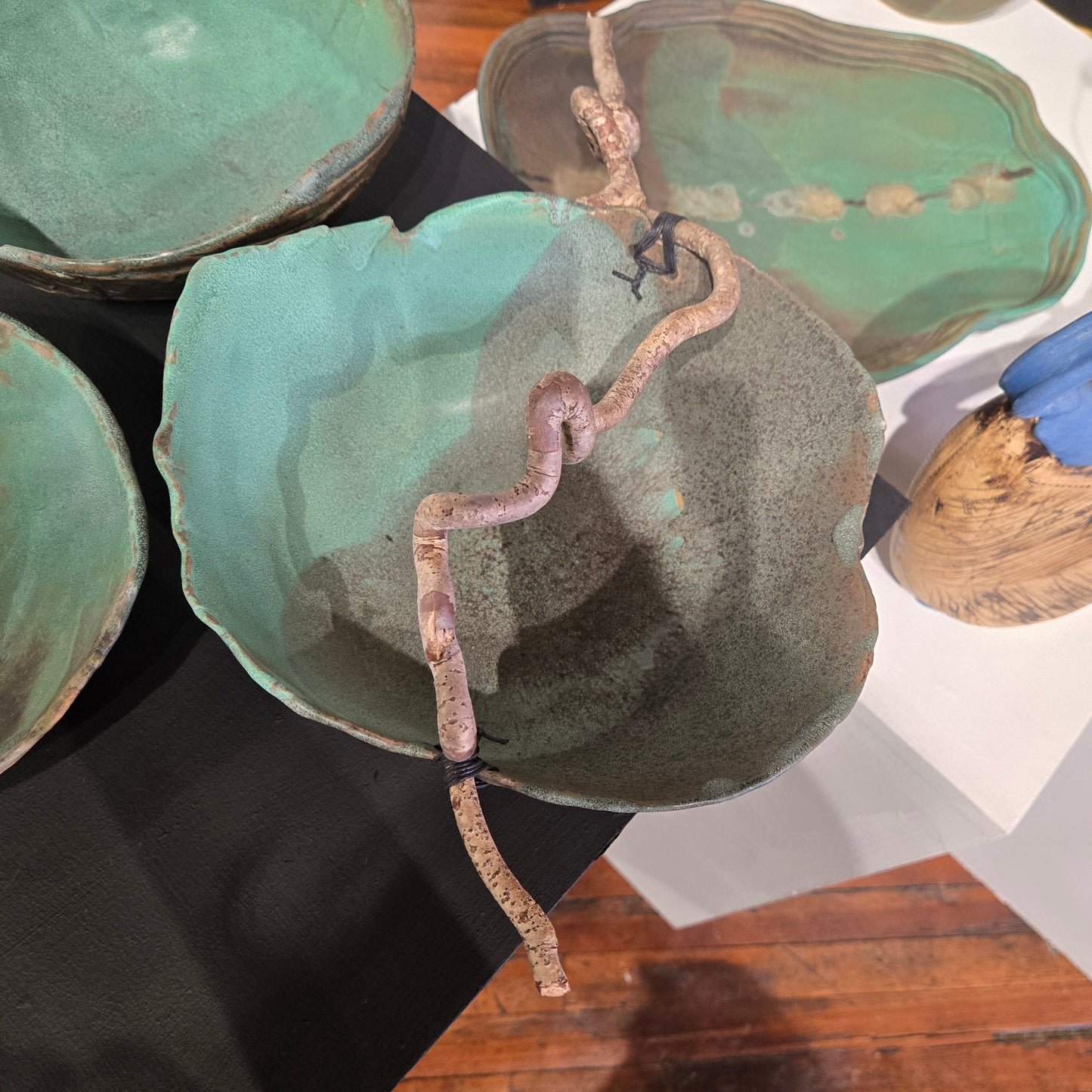 "Bowl with Harry Lauder" by Nancy Fischman