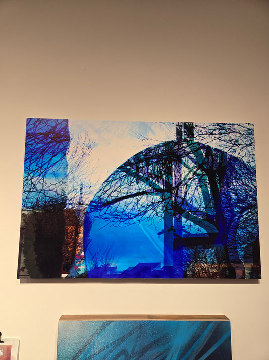 "Cosigned to the moon, such as She was"  by Arthur Hall