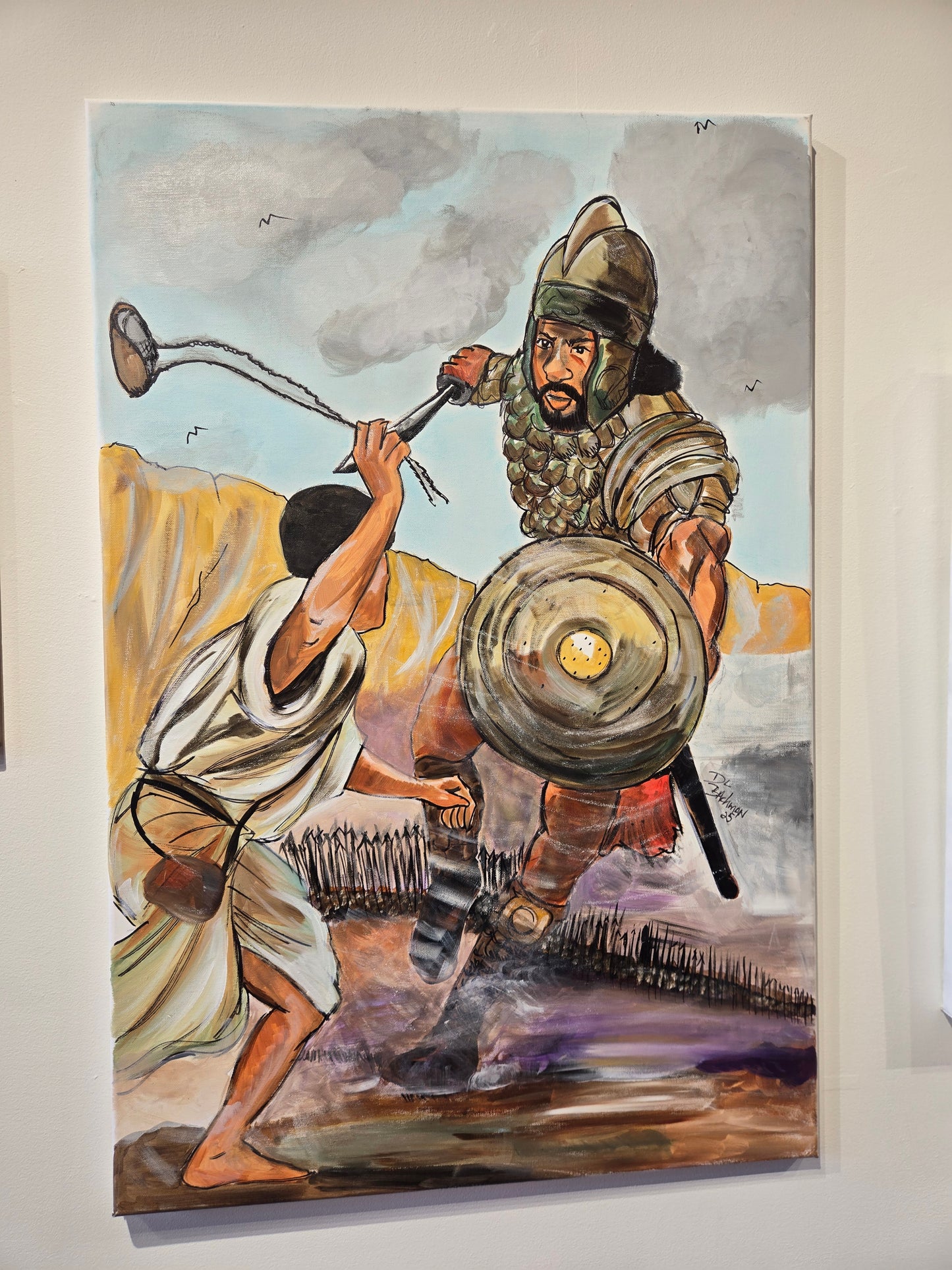 "Bible stories: David and Goliath" by Lynn Bachman