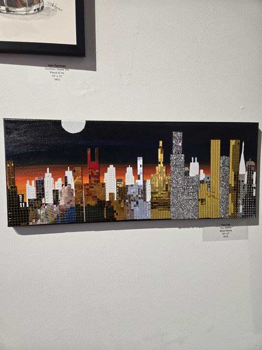 "City Skyline" by Pam Faw
