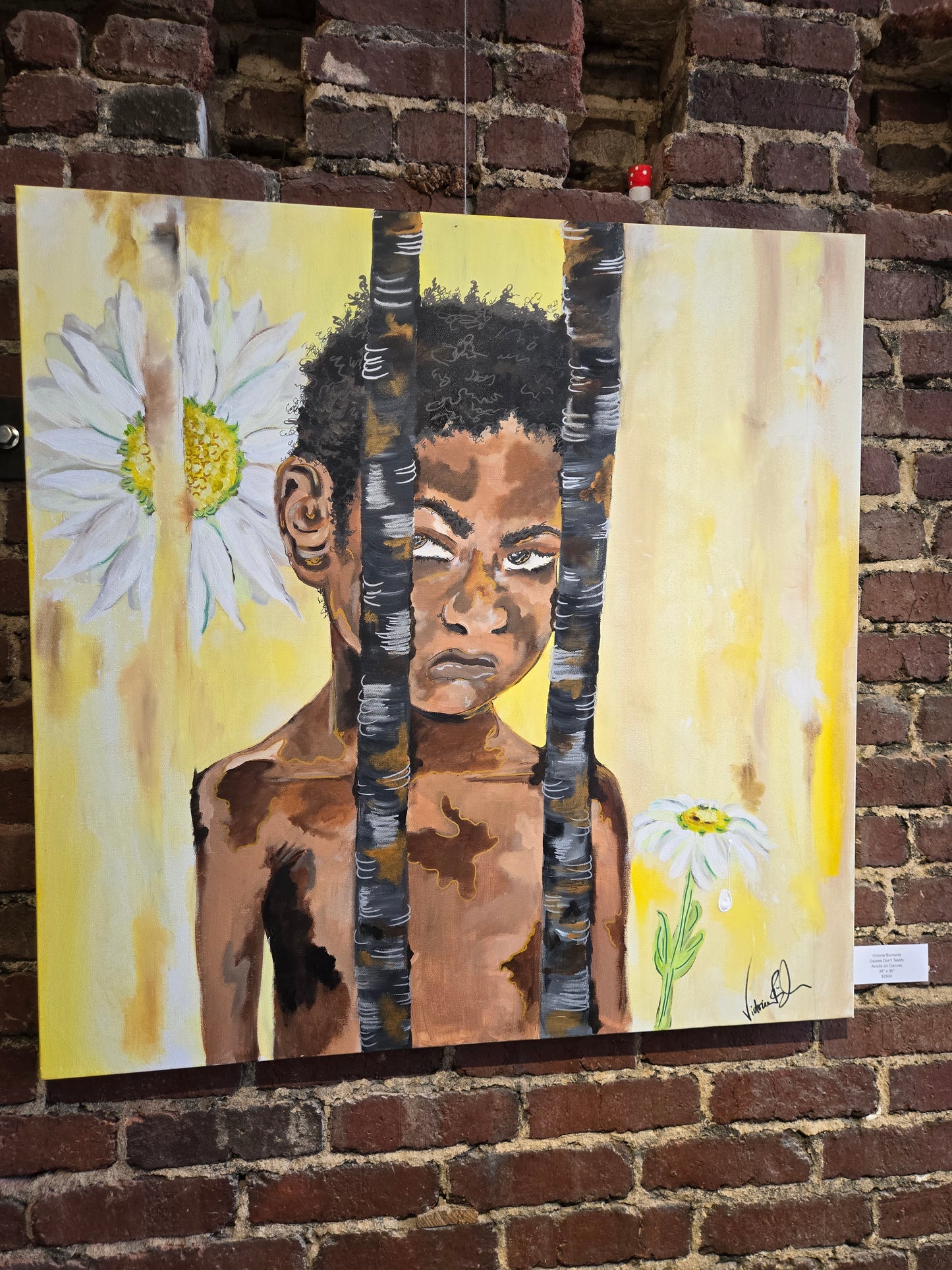 "Daisies don't testify" by Victoria Burnside