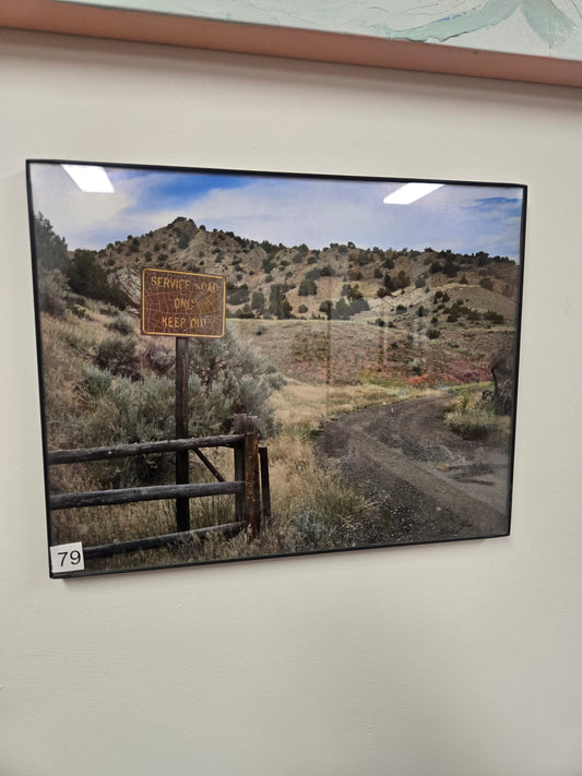 "Service road" by Shawn West