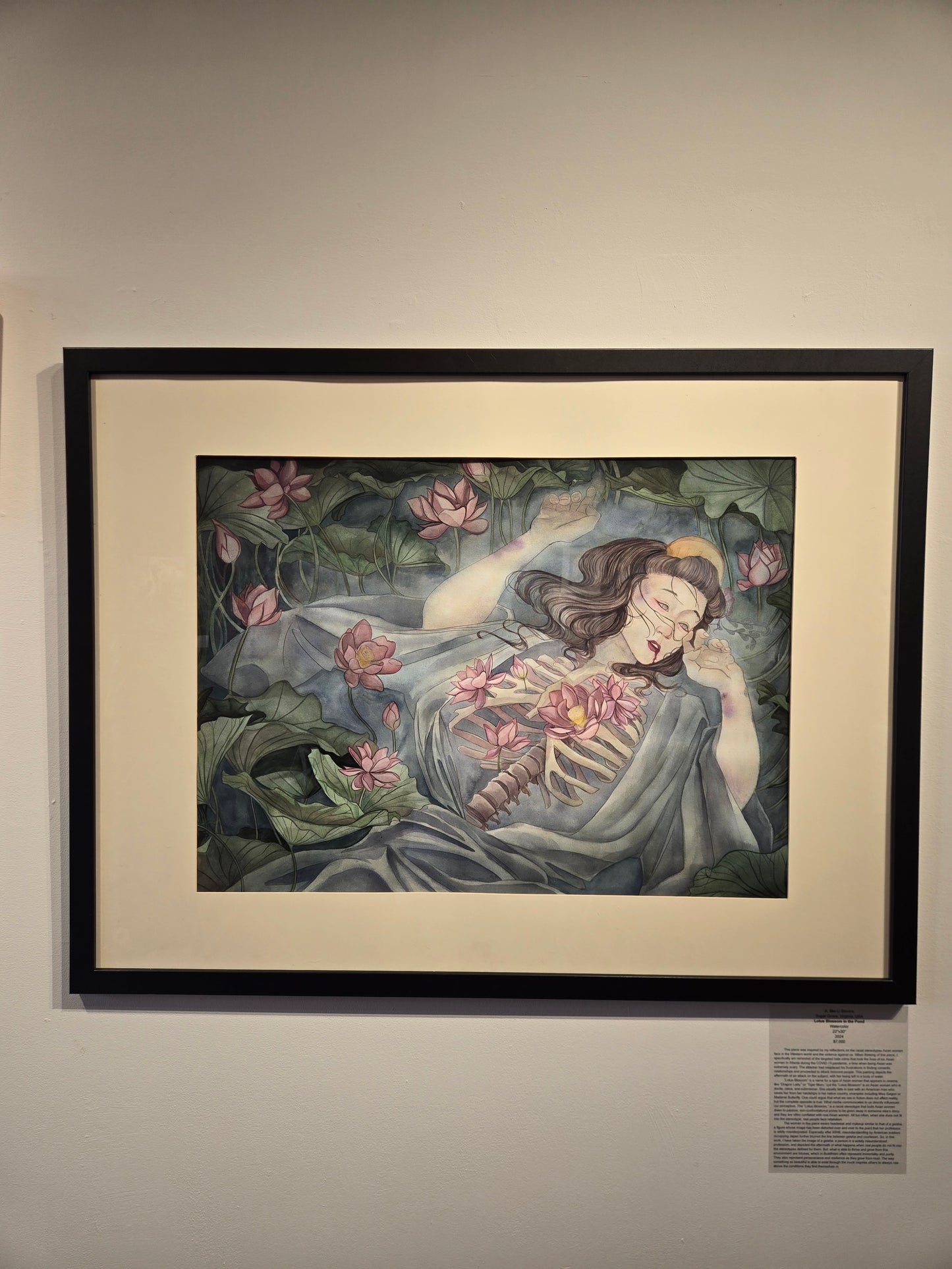 "Lotus Blossom in the Pond" by A. Mei-Li Blevins