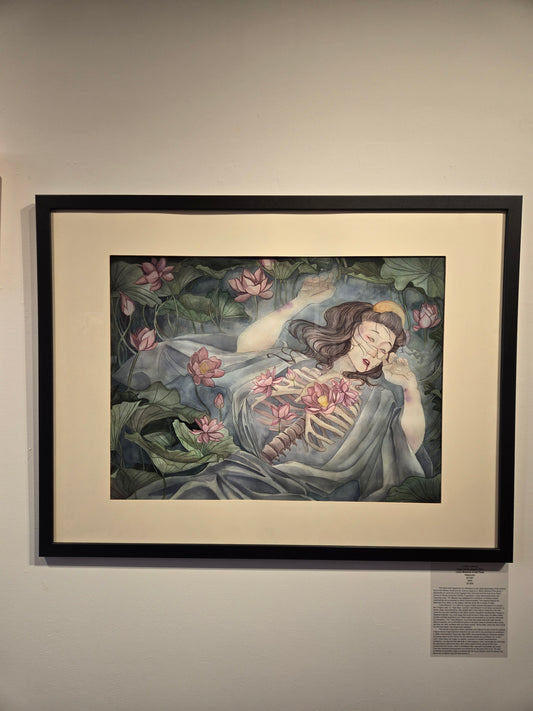 "Lotus Blossom in the Pond" by A. Mei-Li Blevins