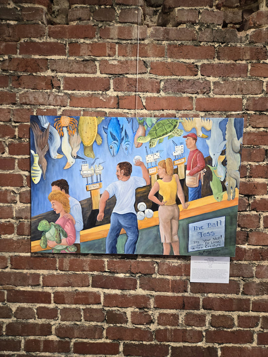 "The Ball Toss" by Cathy Fields