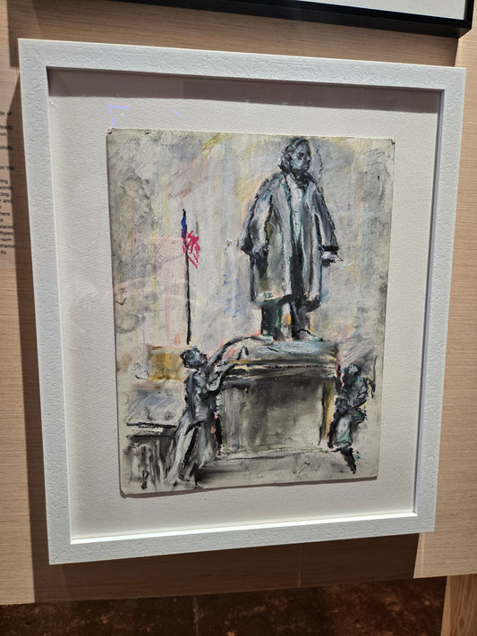 "Henry Ward Beecher, Freedwoman and Children" by Howard Skrill
