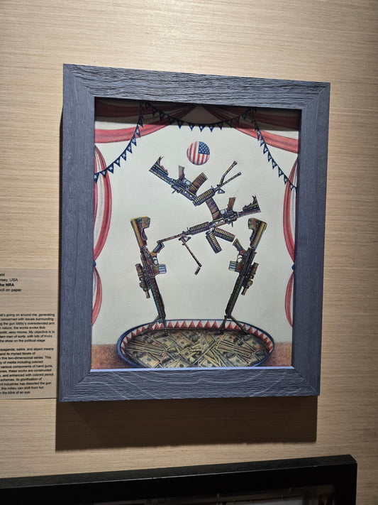 "Circus Time With the NRA" by Joan Sonnenfeld