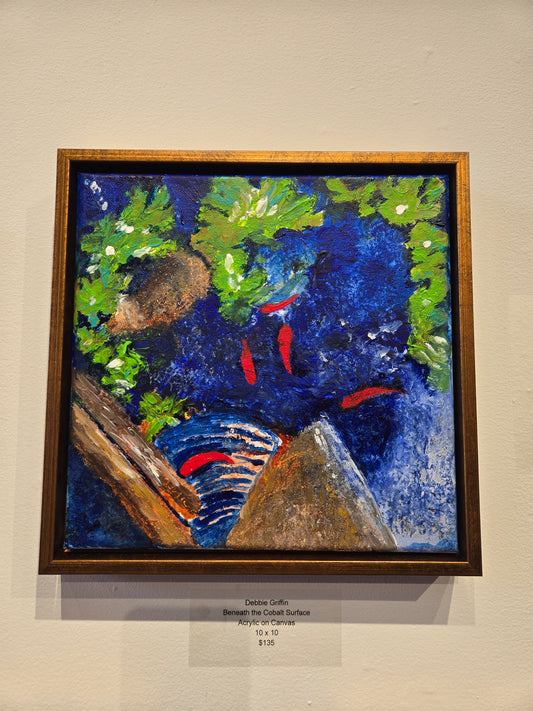 "Beneath the Cobalt Surface" by Debbie Griffin
