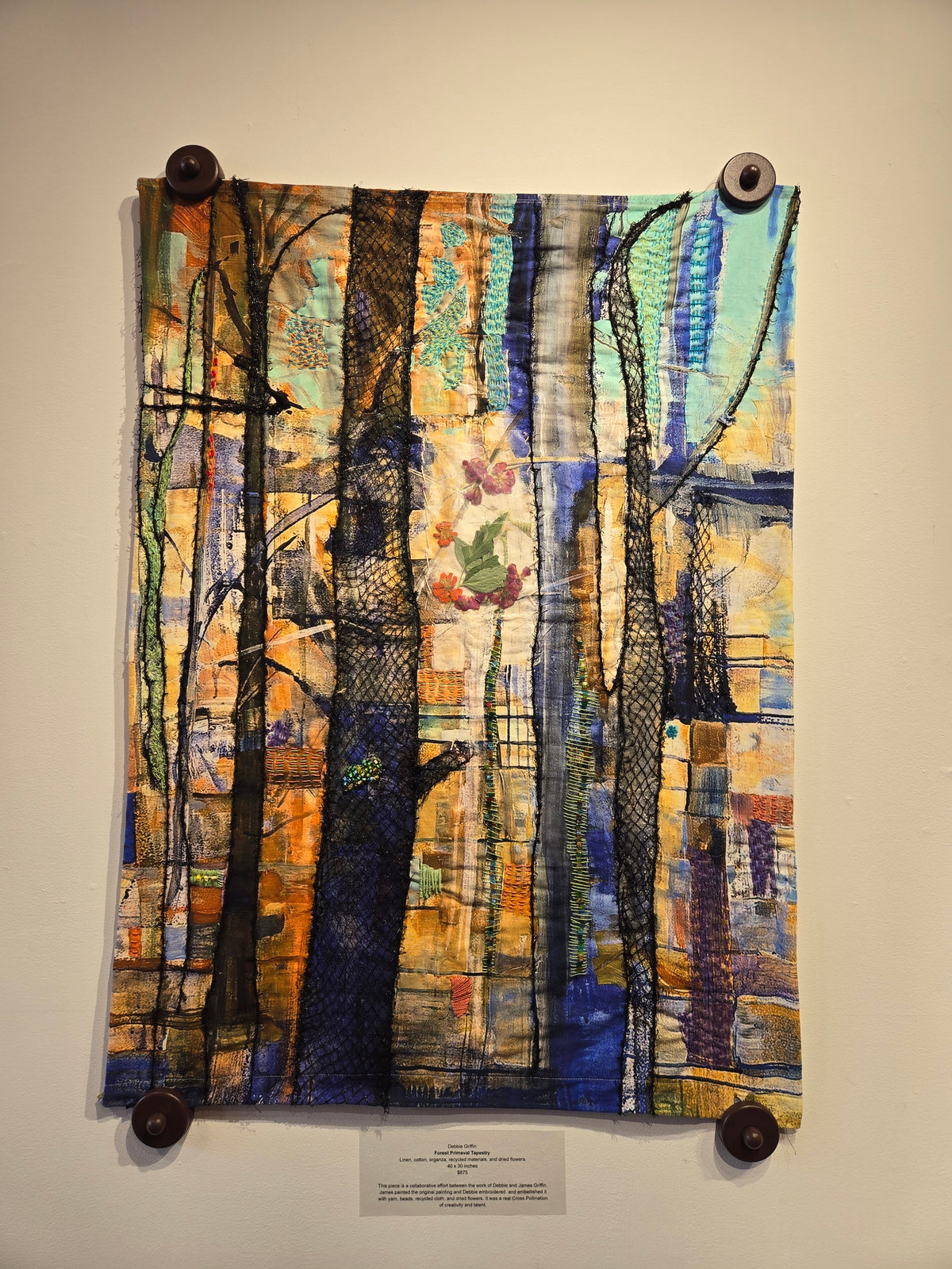 "Forest Primeval Tapestry" by Debbie Griffin