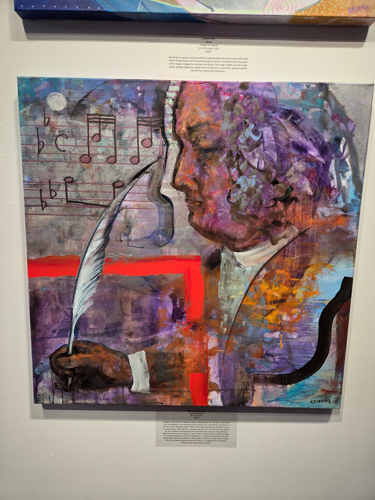 "Bach, the Composer" by James Griffin