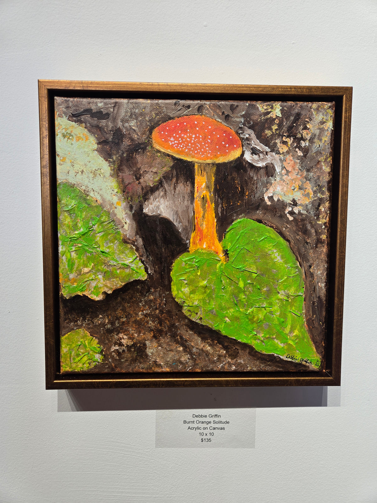 "Burnt Orange Solitude" by Debbie Griffin
