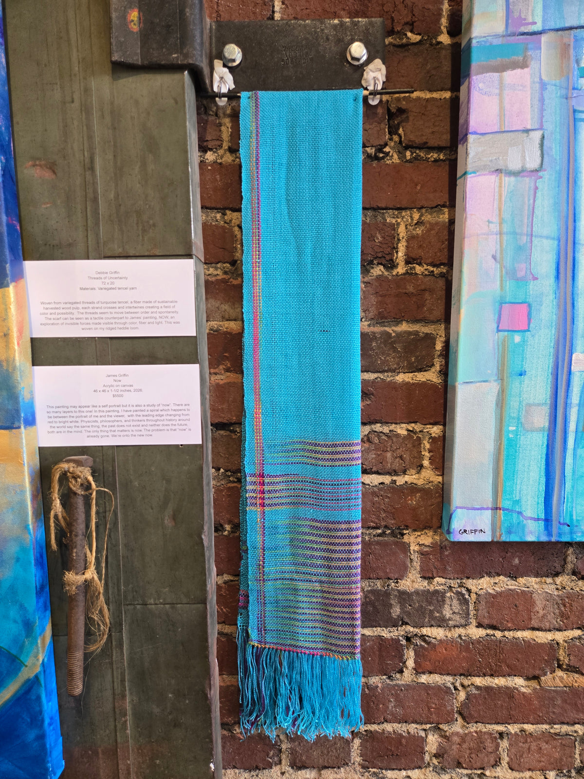 "Threads Of Uncertianty" by Debbie Griffin