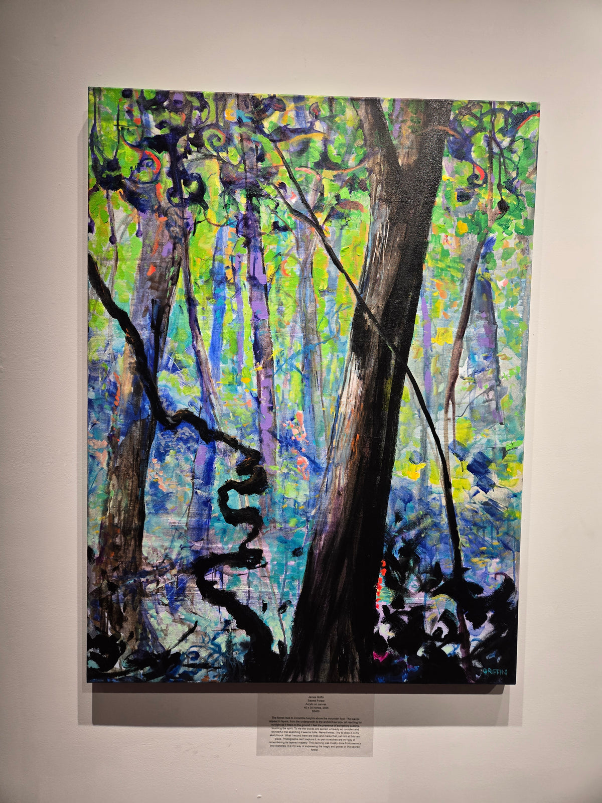 "Sacred Forest" by James Griffin
