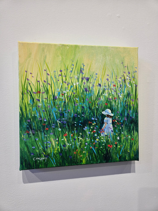 "Picking Flowers" by Carolyn McLaney