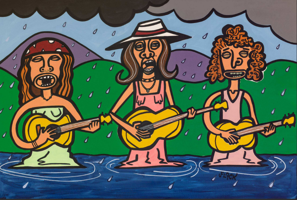 "Still the sisters sing" by Jason Flack