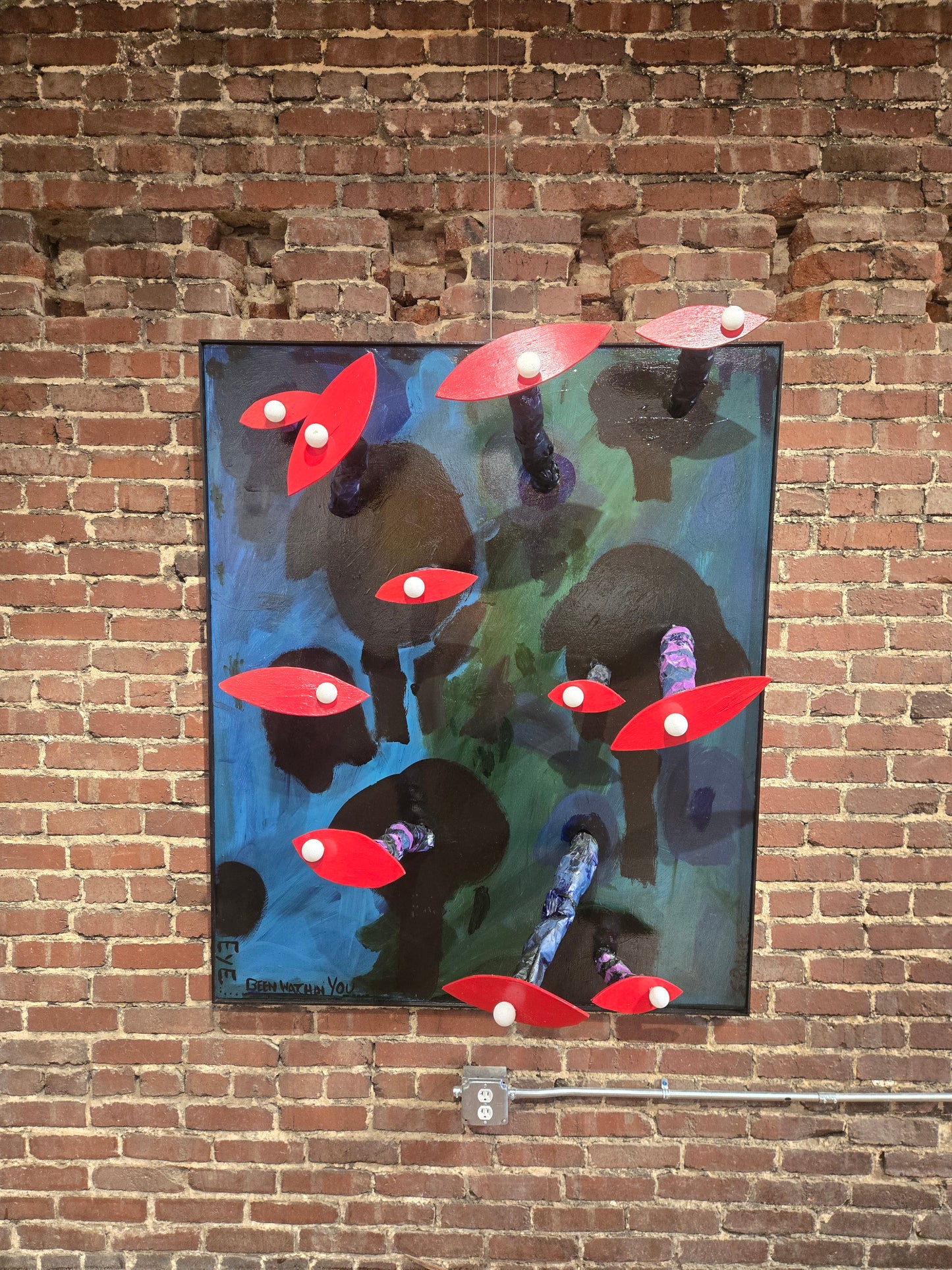 "Eye Been Watching You"  by Steve Roberts